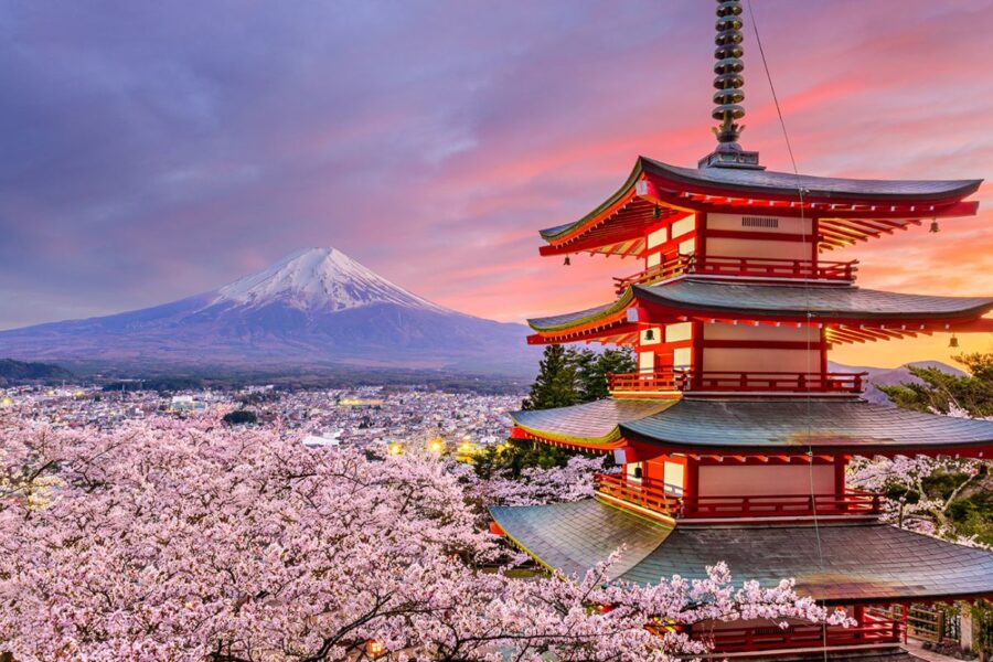 HÀ NỘI – NAGOYA – NARA – OSAKA – KYOTO – NÚI PHÚ SĨ – TOKYO – NGẮM HOA ANH ĐÀO – HÀ NỘI